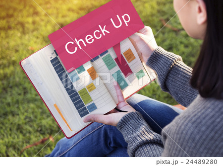 Check Up Clinic Diagnosis Health Illness Monitor Concept Check Up Clinic Diagnosis Health Illness Monitor Concept 24489280