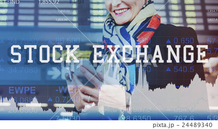 Stock Exchange Banking Finance Investment Concept 24489340