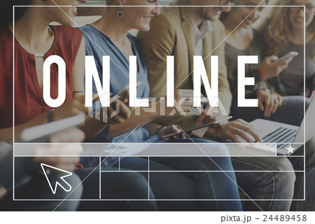 Online Community Communication Chat Blog Concept Online Community Communication Chat Blog Concept 24489458