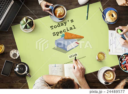 Today's Special Quick Recipes Menu LUnch Concept Today's Special Quick Recipes Menu LUnch Concept 24489577