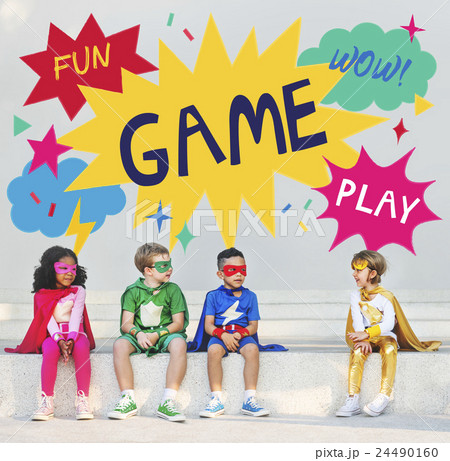 Kid Child Chilren Playful Childhood Concept Kid Child Chilren Playful Childhood Concept 24490160