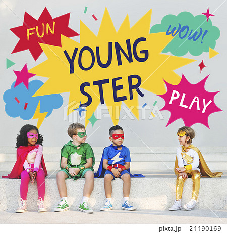Kid Child Chilren Playful Childhood Concept 24490169