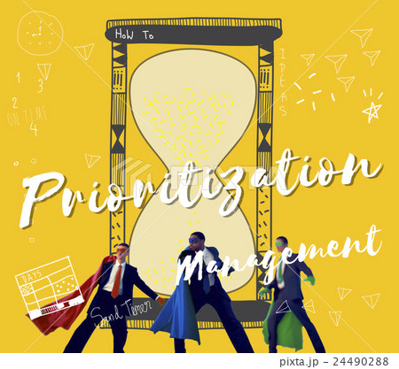 Planning Prioritize Priority Allotment Deadline Concpet 24490288