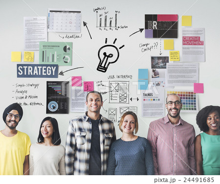 Plan Planning Strategy Bysiness Ideas Concept 24491685