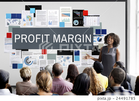 Profit Margin Payments Revenue Budget Concept 24491785