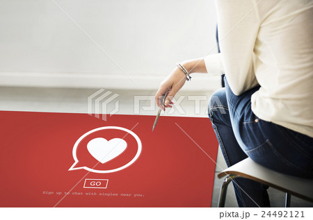 Dating Flirting Chatting Talking Passion Concept Dating Flirting Chatting Talking Passion Concept 24492121