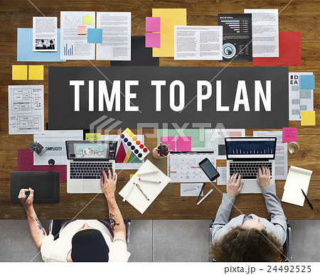 Time To Plan Organizer Date Management Concept Time To Plan Organizer Date Management Concept 24492525