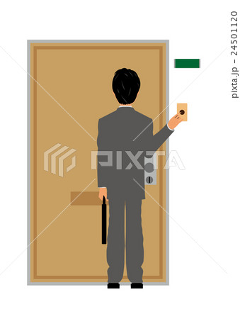 訪問するセールスマン 24501120