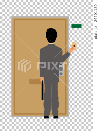 訪問するセールスマン 24501120