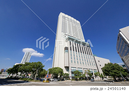 名古屋金山駅前都市風景　金山新橋南交差点 ANAクラウンプラザホテルグランコート名古屋 24501140