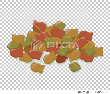 キャットフード　カリカリ　イラスト 24505605