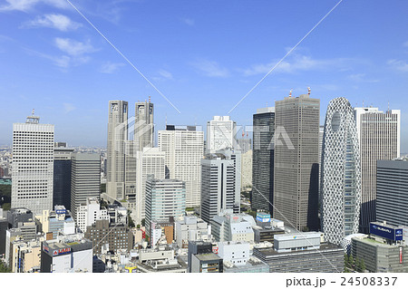 東京・西新宿　ビル群  24508337