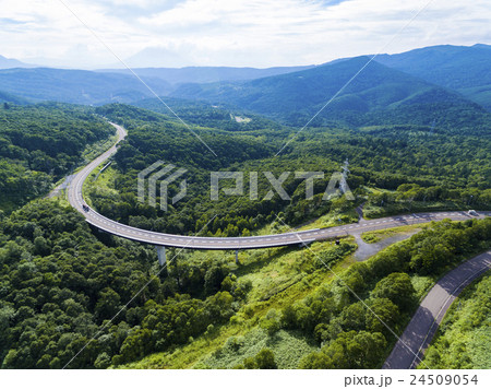 中山峠（空撮） 24509054
