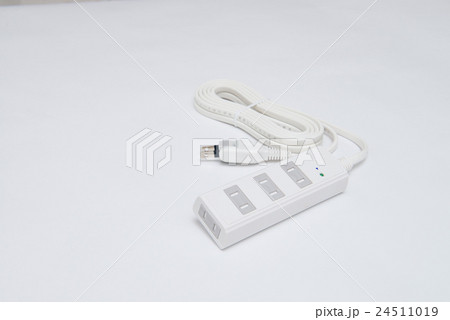 コンセント　新品　白　ホワイト　コード　ソケット 24511019