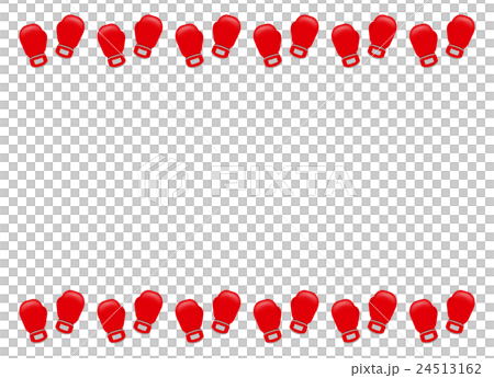 ボクシンググローブのフレーム 24513162