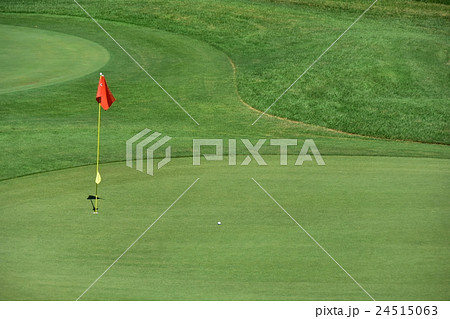 ゴルフのグリーン ゴルフのグリーン 24515063