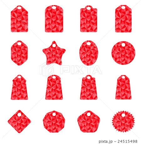 tag polygon iconのイラスト素材 [24515498] - PIXTA