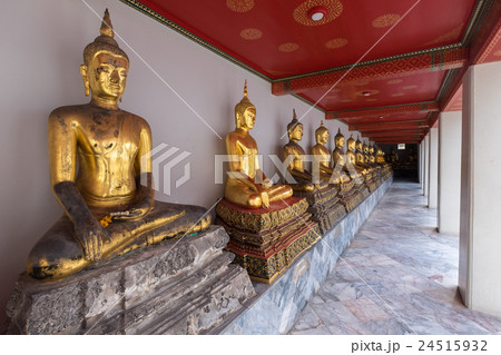 Buddha statue at Wat Pho in Bangkok ,Thailand Buddha statue at Wat Pho in Bangkok ,Thailand 24515932