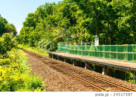札沼線　豊ヶ岡駅 24517397