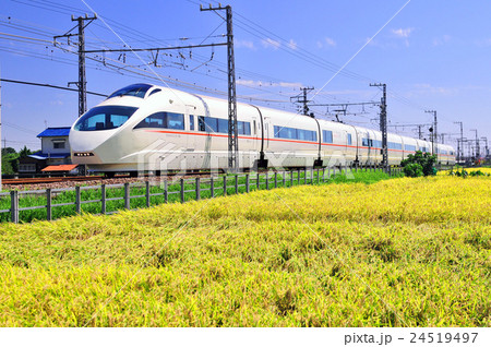 開成町を走るロマンスカー 24519497