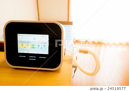 在宅療養で使用中の排痰補助装置カフアシスト 24519577