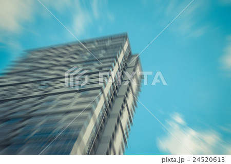 Glass building with blue sky 24520613
