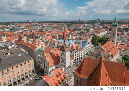 View of Munich city in Germany View of Munich city in Germany 24523352