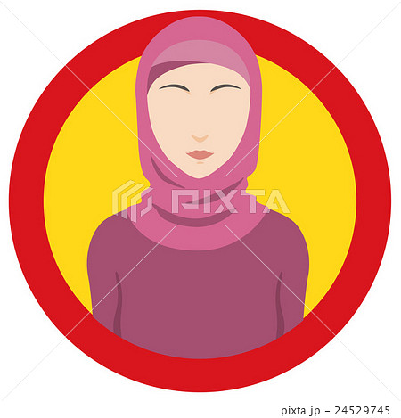 イスラムの女性　アイコン 24529745