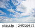 The blue sky with white cloud as background 24530913