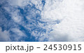 The blue sky with white cloud as background 24530915