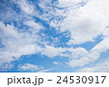 The blue sky with white cloud as background 24530917