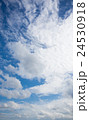 The blue sky with white cloud as background 24530918