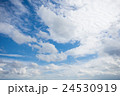 The blue sky with white cloud as background 24530919