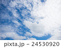 The blue sky with white cloud as background 24530920
