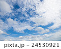 The blue sky with white cloud as background 24530921