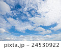 The blue sky with white cloud as background 24530922