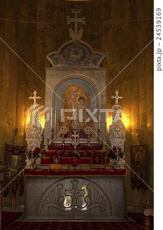 Interior in armenian churh Interior in armenian churh 24539169