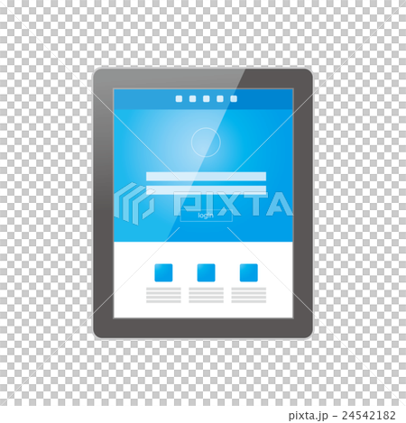 平板終端登錄界面 24542182