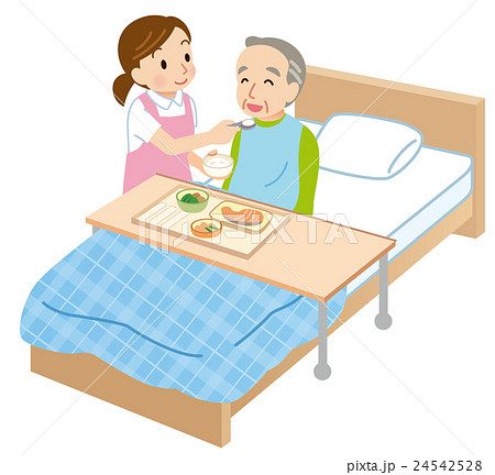 介護 食事 シニアとヘルパー 介護 食事 シニアとヘルパー 24542528