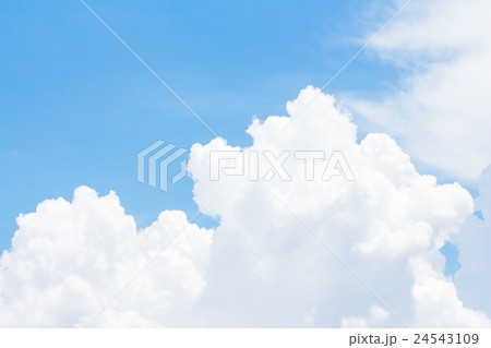 white clouds on blue sky 24543109