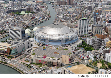 京セラドーム大阪を空撮 京セラドーム大阪を空撮 24543541