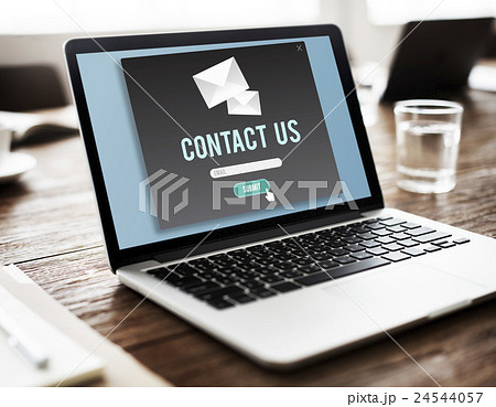 Contact Us Assistance Business Contact Help Concept 24544057