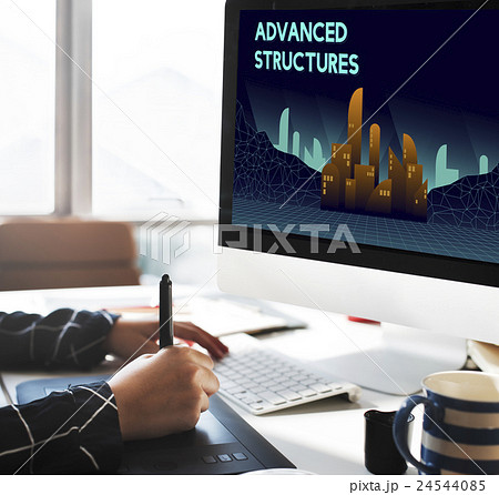 Advanced Structure Urban Modern Building Concept 24544085