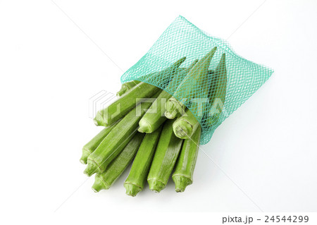 ネットに入ったオクラ 24544299