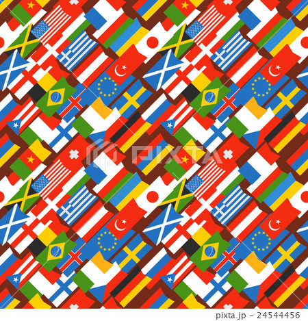 Different color flags seamless background Different color flags seamless background 24544456
