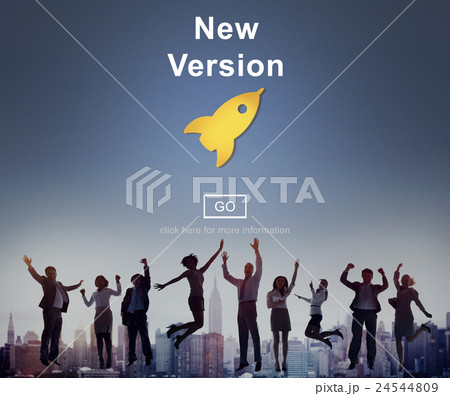 New Version Software Install Homepage Concept New Version Software Install Homepage Concept 24544809