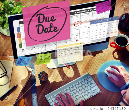 Due Date Appointment Day Event Important Concept 24545180