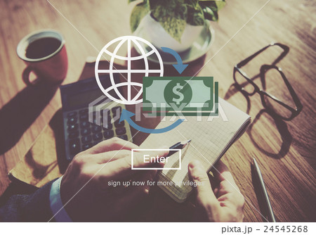 Dollar Currency Banking Business Finance Money Concept Dollar Currency Banking Business Finance Money Concept 24545268