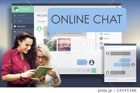 Online Internet Media Network Sharing Social Concept Online Internet Media Network Sharing Social Concept 24545386