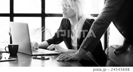 Business People Team Teamwork Working Meeting Concept 24545698